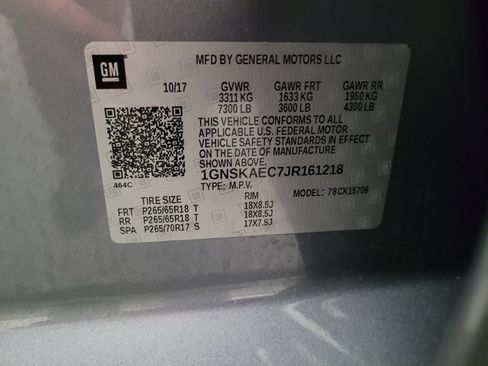 Used 2018 Chevrolet Tahoe LS w/ Max Trailering Package AWD/4WD image 33