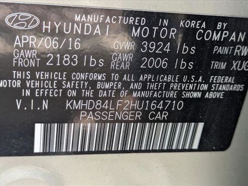 Used 2017 Hyundai Elantra Limited w/ Limited Ultimate Package 05 FWD image 16