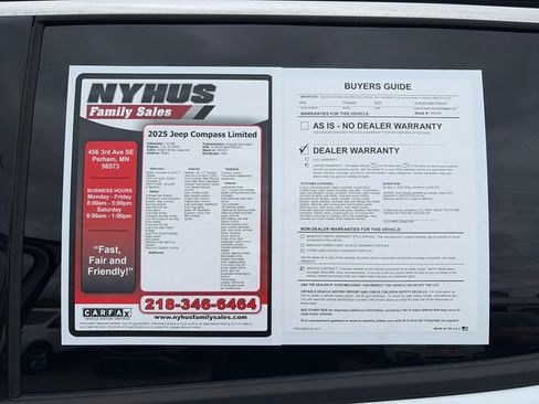 Used 2025 Jeep Compass Limited AWD/4WD image 55