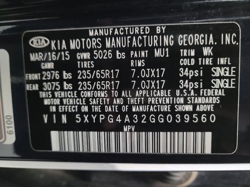 Used 2016 Kia Sorento FWD w/ LX Convenience Package image 33