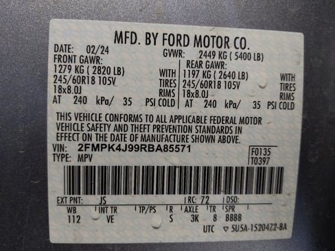 Used 2024 Ford Edge SEL image 33