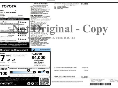 Used 2025 Toyota Camry SE image 5