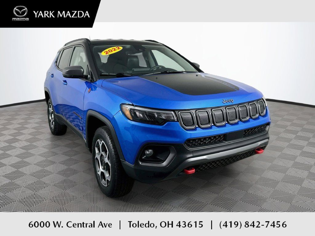 Used 2022 Jeep Compass Trailhawk AWD/4WD 360° Tour