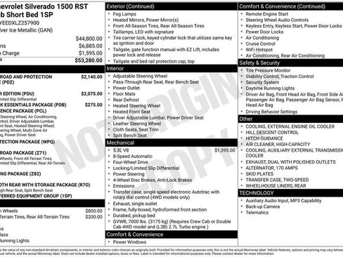 Used 2020 Chevrolet Silverado 1500 RST AWD/4WD image 40