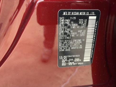 New 2026 Nissan Armada SL w/ Captain's Chari Seat Package RWD image 24