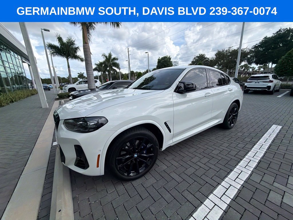 Certified 2024 BMW X4 M40i w/ Parking Assistance Package AWD/4WD image 3