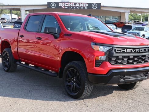 New 2026 Chevrolet Silverado 1500 Custom Trail Boss w/ Turbomax Blackout Package image 1