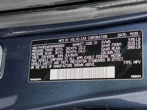 Used 2021 Volvo V60 T5 Cross Country w/ Climate Package AWD/4WD image 33
