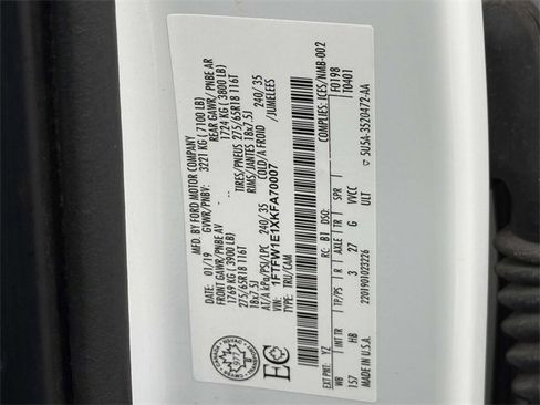 Used 2019 Ford F150 Lariat w/ Equipment Group 502A Luxury image 30