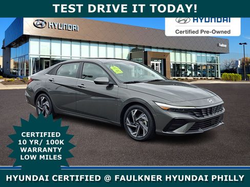 Certified 2025 Hyundai Elantra SEL FWD image 1
