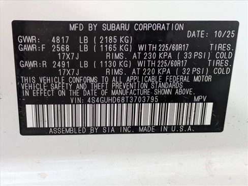 New 2026 Subaru Crosstrek 2.5i Premium image 17