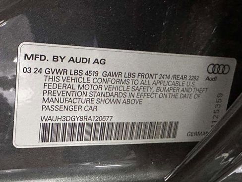 Used 2024 Audi S3 Premium Plus w/ Premium Plus Package AWD/4WD image 31