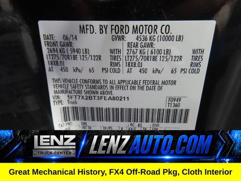 Used 2015 Ford F250 XLT w/ XLT Premium Package AWD/4WD image 58