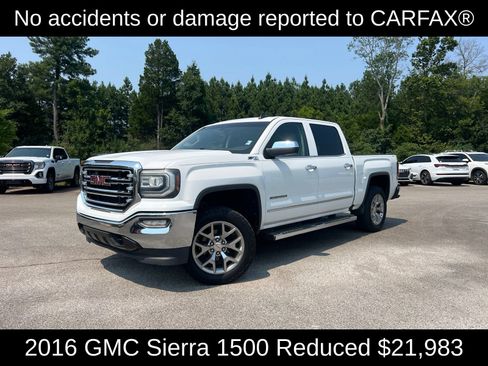 Used 2016 GMC Sierra 1500 SLT w/ SLT Premium Package AWD/4WD image 1