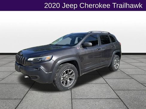 Used 2020 Jeep Cherokee Trailhawk w/ Cold Weather Group AWD/4WD image 1