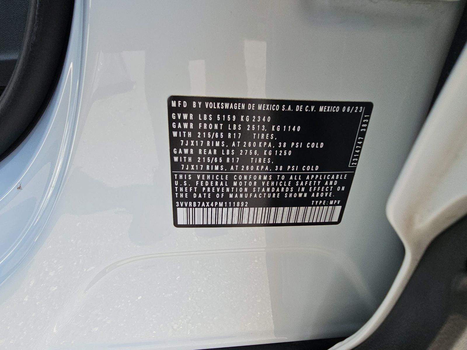 Used 2023 Volkswagen Tiguan S FWD image 36