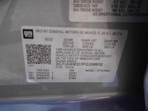 Used 2023 GMC Sierra 1500 SLT w/ SLT Premium Package image 35