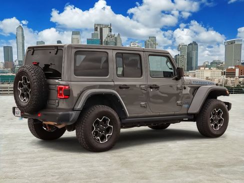 Used 2021 Jeep Wrangler Unlimited Rubicon 4xe w/ Steel Bumper Group AWD/4WD image 4