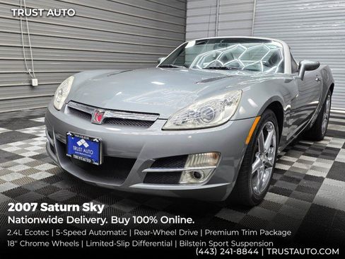 Used 2007 Saturn Sky w/ Premium Trim Pkg RWD image 1