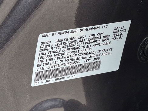 Used 2017 Honda Pilot EX-L image 10