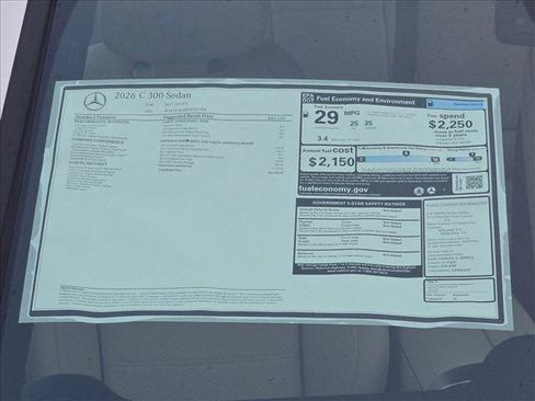 Used 2026 Mercedes-Benz C 300 Sedan image 17