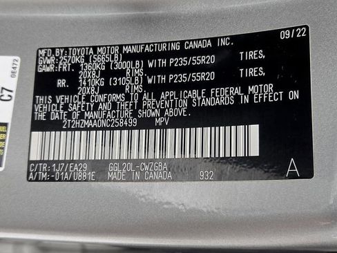 Certified 2022 Lexus RX 350 FWD w/ Premium Package image 31