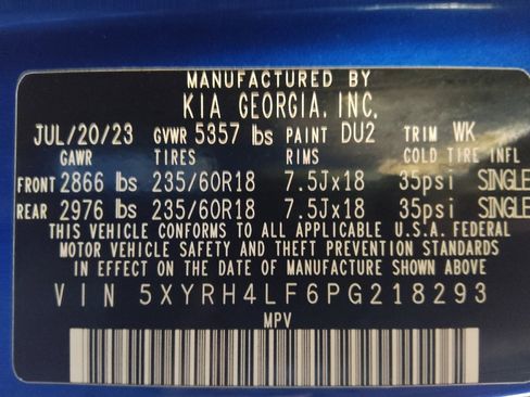 Used 2023 Kia Sorento EX FWD image 33