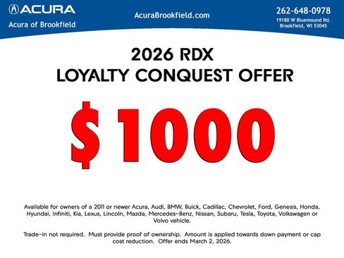New 2026 Acura RDX Advance Package image 12