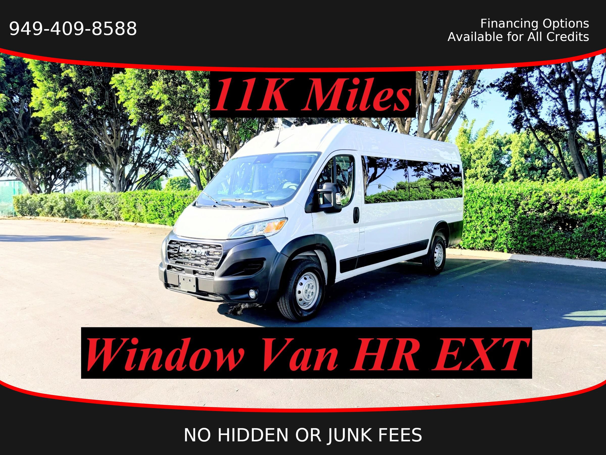 Used 2023 RAM ProMaster 3500 159 High Roof Extended w/ Safety Group FWD image 1