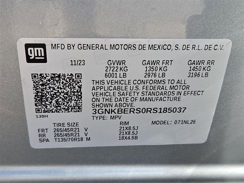 Certified 2024 Chevrolet Blazer RS w/ Enhanced Convenience Package image 34