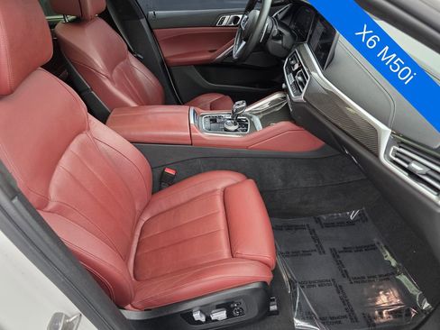 Used 2021 BMW X6 M50i w/ Premium Package AWD/4WD image 28