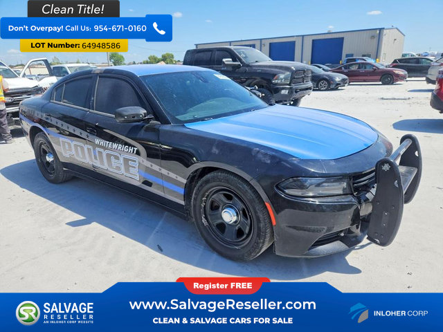 Used 2019 Dodge Charger Police w/ Fleet Safety Group RWD image 5