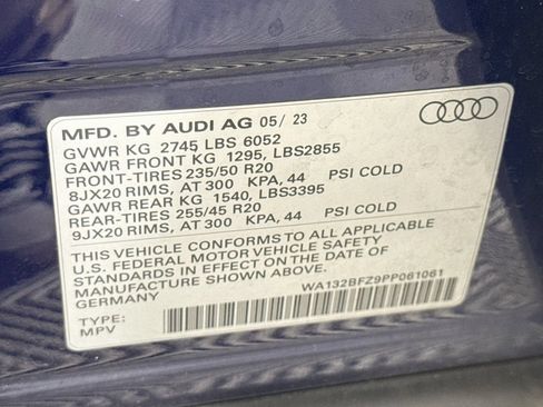 Certified 2023 Audi Q4 e-tron Premium Plus w/ Premium Plus AWD/4WD image 30