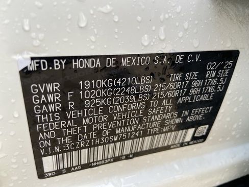 Used 2025 Honda HR-V LX image 33