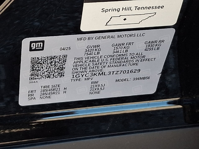 Certified 2026 Cadillac Vistiq Luxury AWD/4WD image 26