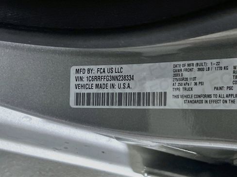 Used 2022 RAM 1500 Big Horn AWD/4WD image 30