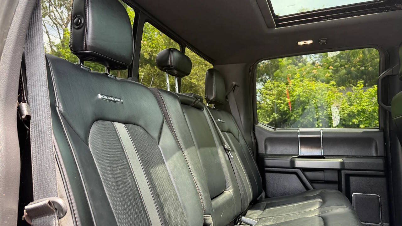 Used 2018 Ford F250 Platinum w/ Platinum Ultimate Package AWD/4WD image 26