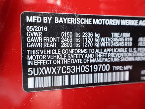 Used 2017 BMW X3 xDrive35i AWD/4WD image 47