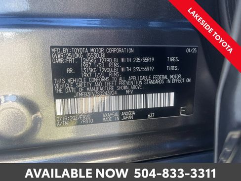 Certified 2025 Toyota RAV4 XSE w/ Premium Package image 44