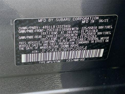 Used 2023 Subaru Forester Sport AWD/4WD image 35