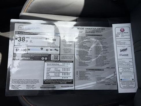 New 2025 MAZDA CX-50 2.5 Hybrid w/ Cargo Package image 36