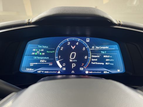 Used 2023 Chevrolet Corvette Stingray Preferred Cpe w/ Chrome Exterior Badge Package RWD image 16