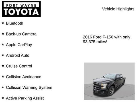 Used 2016 Ford F150 Lariat w/ Equipment Group 501A Mid AWD/4WD image 7