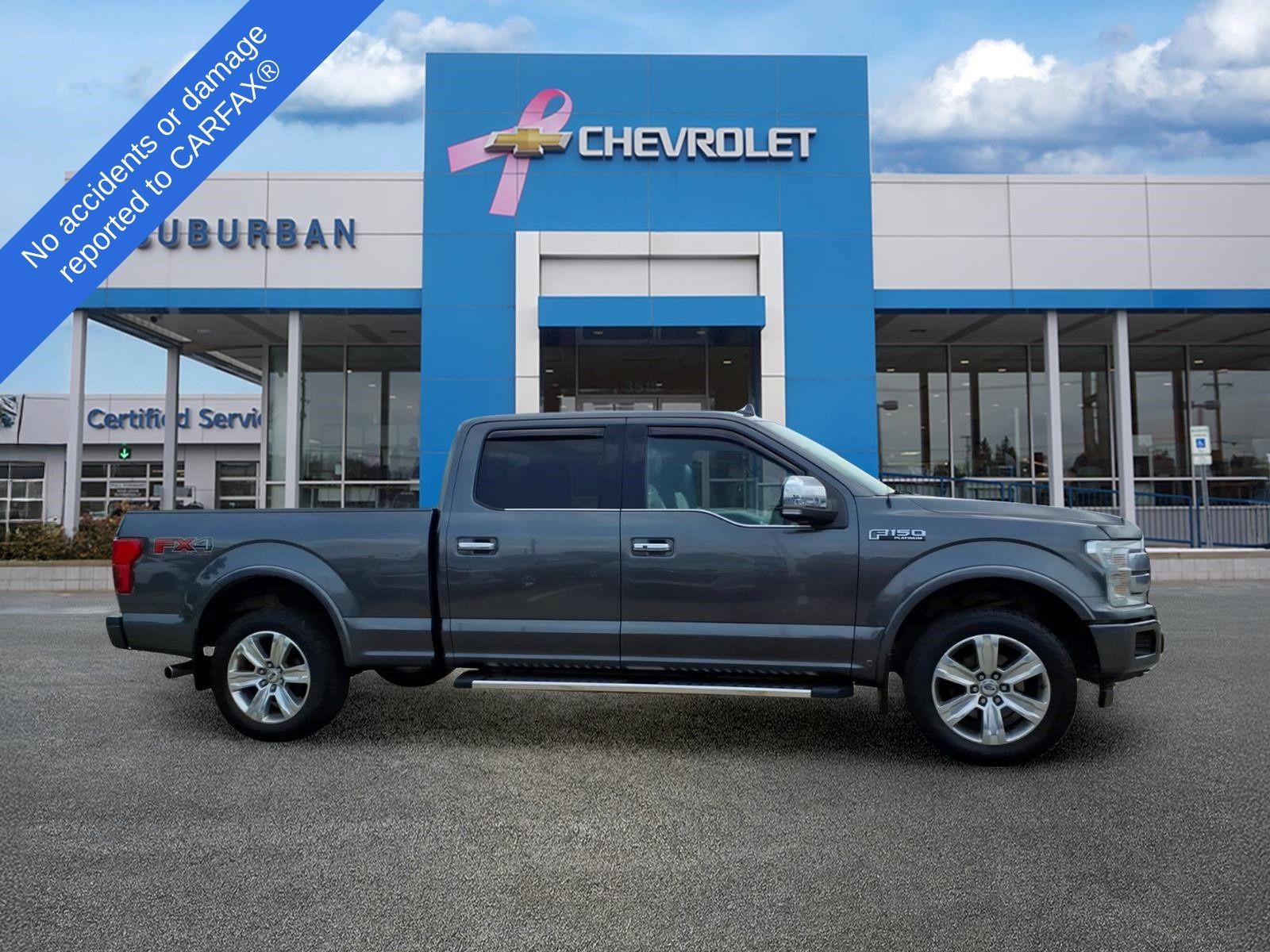 Used 2018 Ford F150 Platinum w/ Technology Package AWD/4WD image 4