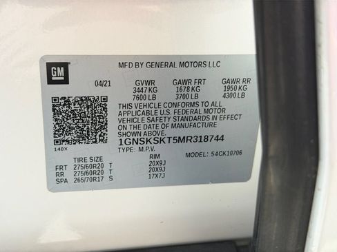 Used 2021 Chevrolet Tahoe Premier w/ Premium Package AWD/4WD image 36