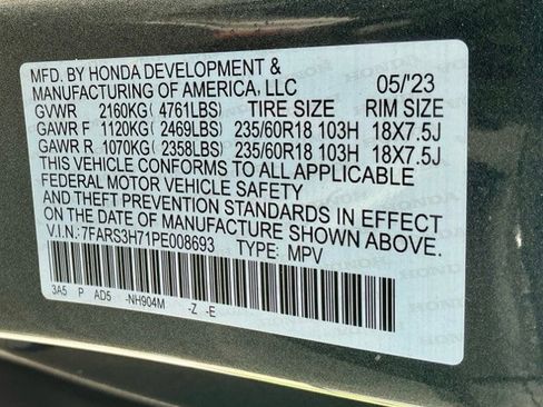 Certified 2023 Honda CR-V EX-L image 33