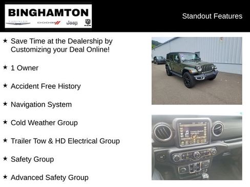 Used 2021 Jeep Wrangler Unlimited Sahara w/ Dual Top Group AWD/4WD image 5