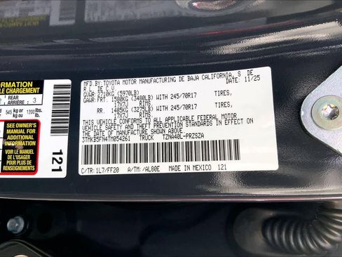 New 2026 Toyota Tacoma SR5 image 21