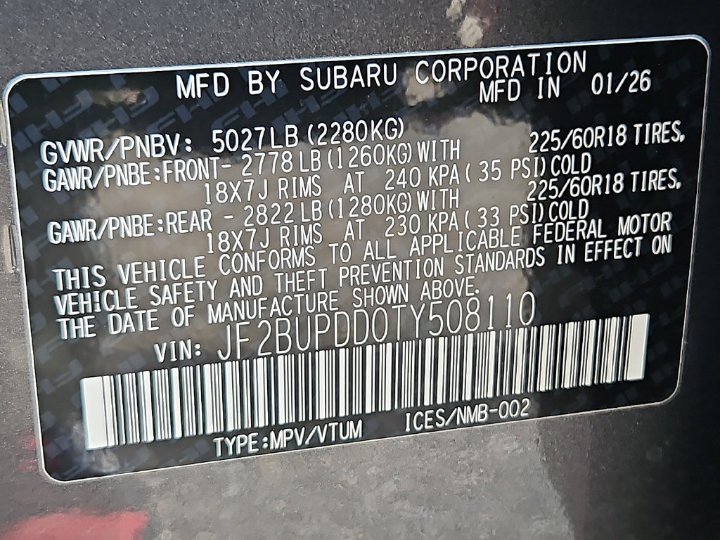 Used 2026 Subaru Outback Limited AWD/4WD image 31