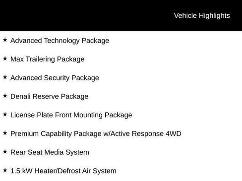 Used 2023 GMC Yukon XL Denali w/ Denali Reserve Package AWD/4WD image 5